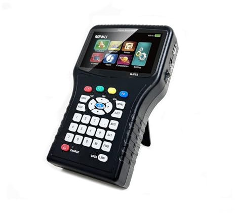 Digital Satellite Finder HD Satellite Finder SF-986 DVB-S2 4.3 Inch Screen With Remote Control Support Spectrum Wifi Digital Finder Meter SF986 for Adjusting Sat TV Dish