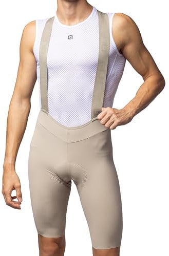 ALE' Alé Cycling Salopette da Uomo PR.E Master 2.0, Sabbia, M