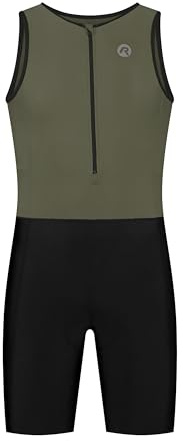 Rogelli Triathlonanzug Unisex Damen und Herren ärmellos - Trisuit mit Rückentaschen - Florida