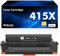 1er-Pack (Mit Chip) Kompatibel für HP 415X 415A Tonerkartusche als Ersatz für MFP M479fdw Toner Color Laserjet Pro M479dw M479 M479fnw M479fdn M454dw M454dn M454 W2030X W2030A - Schwarz