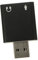 Operitacx USB Externer Stereo Soundadapter aus Aluminium mit Kopfhörer und Mikrofonanschluss 7.1 Kanal USB Audioadapter für Stück und Laptop Tragbar für Musik und Streaming