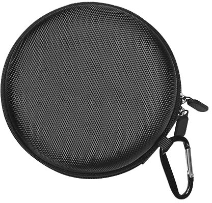 Custodia con Zip per Cuffie Design Compatto per Accessori e Nero