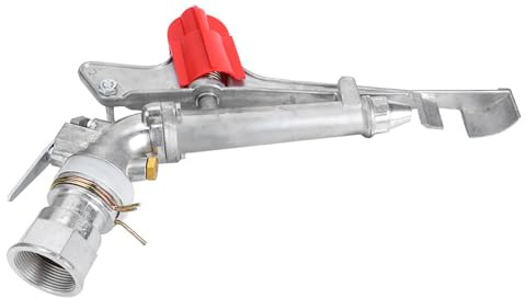 TARSHYRY Bewässerungssprinkler, Sprinkler für Hof 1.5 Zoll DN40 Weiblicher Faden Schaukelarm -Sprinkler Rotation Bewässerung mit 14,2x11in Traktor für die Rasenbewässerung Industrie
