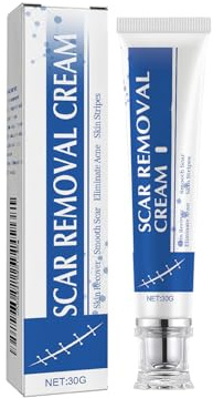 Narbencreme, Narbensalbe & Narbenroller - Bio-Öl Narbenbehandlung für Verbrennungen, postoperative Narben und Dehnungsstreifen, 30g Repair-Creme für Gesicht & Körper (#1, 30g)