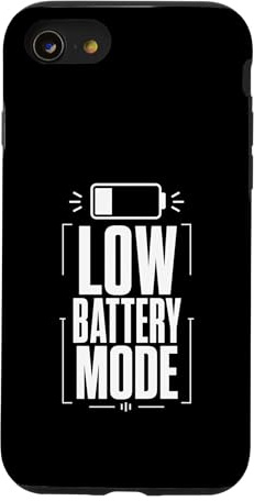 Low Battery Mode Power Warning Case for iPhone SE (2020) / 7/8