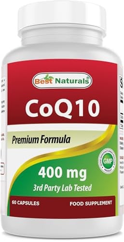 Best Naturals CoQ10 400 mg 60 Capsules