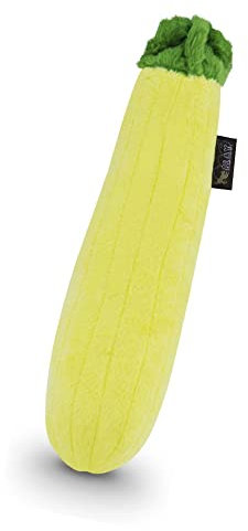 Play (Pet Lifestyle and You) Garden Fresh Hundespielzeug – weich – Zucchini