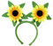 W WIDMANN MILANO Party Fashion 9436H - Haarreif Sonnenblumen, Accessoire, Haarschmuck, Kopfschmuck, Gärtner, Karneval, Fasching, Mottoparty