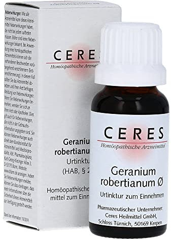 Ceres Geranium Robertianum Urtinktur