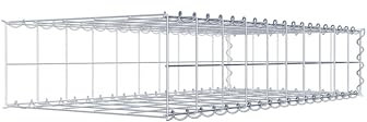 GABIONA Montage-Panier Gabion typ2 100 x 20 x 50 cm-Espace Entre Les Mailles x 10 neu 10 cm