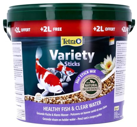 Tetra Variety Sticks 10L Bonus Bucket with a massive 20% Extra Free