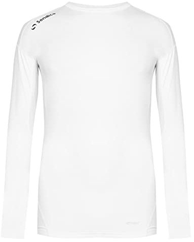 Sondico Mens Base Core Long Sleeve Base Layer Top White S