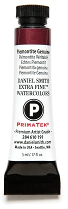 Daniel Smith Extra Fine Watercolor Paint, 5ml Tube, Piemontite Genuine, 284610191
