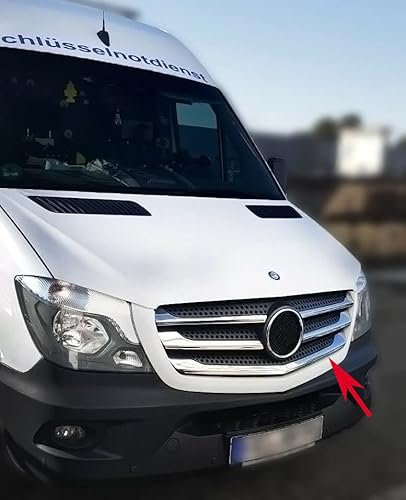phil trade Edelstahl Chrom Grill-Leisten für Mercedes Sprinter W906 Kühlergrill ab Facelift