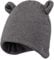 Barts 3773202 Anuk beanie Fleecemütze Wintermütze Grau mit Öhrchen Gr. 47