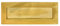 TSS Victorian Sprung Letter Plate 10x4 Brass
