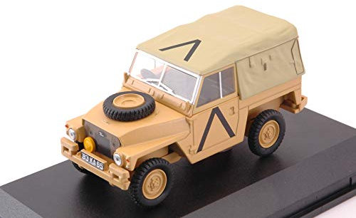 LAND ROVER LIGHTWEIGHT SOFT TOP 1973 GULF WAR 1:43 - Oxford - Militärfahrzeuge - Die Cast - Modellbausatz