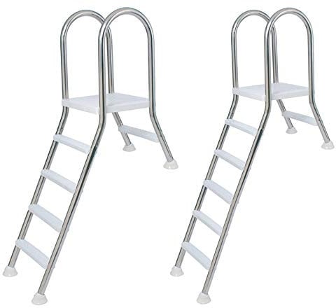 Flexinox Scaletta Ponte in Acciaio Inox 304L per Piscine seminterrate (213)