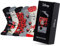 Disney Stitch Damen Socken, bunte warme Strümpfe mit Motiv, Geschenke für Frauen, Teenies, 5er-Pack (35-41 EU, Graue Minnie Mouse)