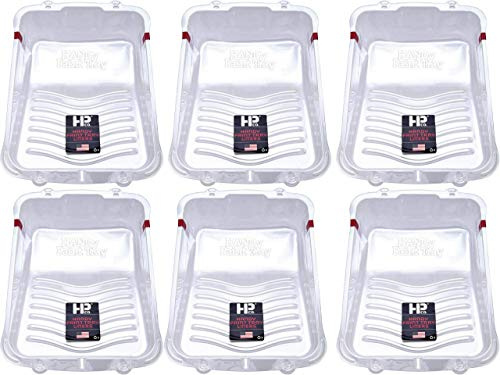 Bercom INC 7510-CC Paint Tray Liners - Silver (Pack of 6)