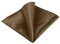 Allegra K Herren Square Hochzeit Einfarbig Einstecktuch Taschentuch Kaffee One Size