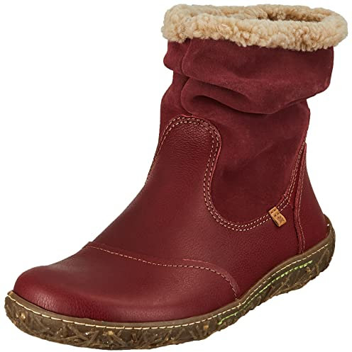 El Naturalista N758 Nido, Stivaletti Donna, Rosso (Cereza), 39 EU