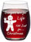 Joymaking Gingers are for Life Not Just for Christmas - Funny Christmas Gifts for Women Men, 15 oz Personalised Xmas Stemless Wine Glass Gifts for Friend Christmas Decor Secret Santa Gift……