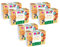 HiPP - 100% Fruits - Pommes Bananes Fruits Rouges - Coupelles 4 x 100 g - Lot de 6