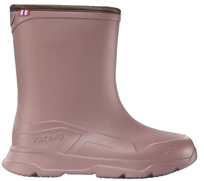 Viking Playrox Warm Snow Boot, Old Rose/Grey, 32 EU