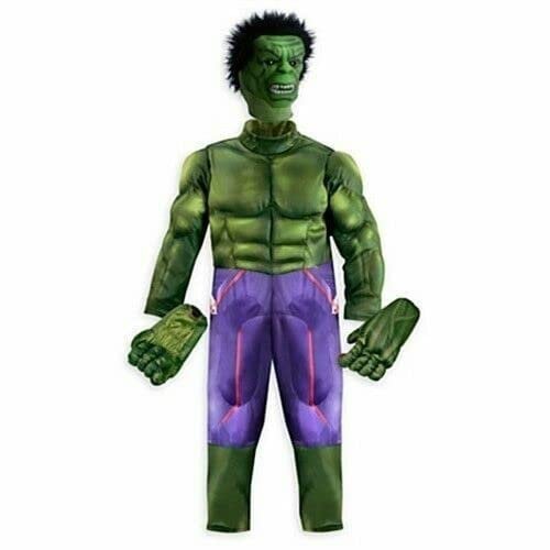 Incredible Hulk 3D Deluxe Costume for Boys Halloween or fancy dress size ; 9/10