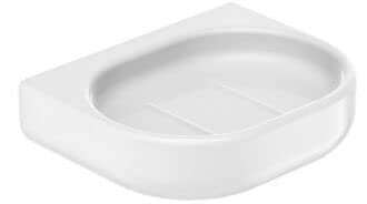 Roca A3870Z4000 Porte-Savon Mural en Porcelaine 150 x 120 x 45 mm Blanc
