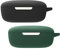 Msiall Silicone case compatibile con redmi Buds 4 lite, [Supporta la ricarica wireless] [Custodia protettiva antiurto] Simpaticodi cartoni 3D black Green
