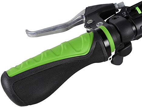Fahrradgriff, Rutschgriffe Lock On Mountain Cube Acid Bar Anti Griffe Fahrradlenkergriffe (grün schwarz) (Grün Schwarz)