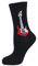 Musik-Socken mit E-Gitarre, 1 Paar (DE/NL/SE/PL, Numerisch, 46, 48, Regular, Regular)