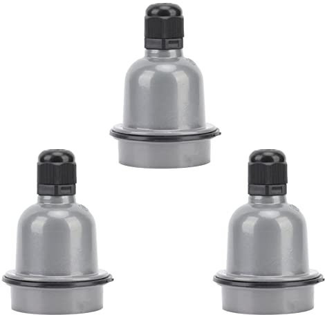 Douille E27 , coque en aluminium moulé sous pression étanche 3 pièces E27 support de lampe anti oxydation pour la maison