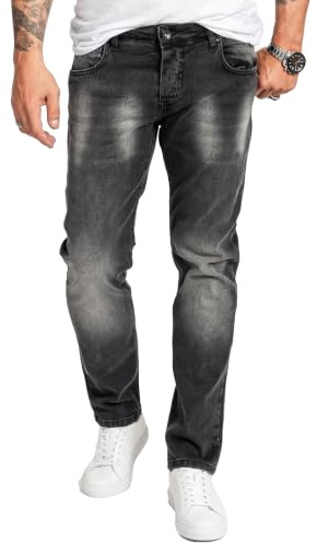 Rock Creek Jeans Herren Hose Regular Fit Gerades Bein Denim M31 | Klassische Herrenjeans mit geradem Schnitt, lange Jeanshose und Herrenhose für Alltag, Freizeit, Büro und Casual-Looks