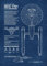 Displate Offiziell Star Trek MetallPoster Magnetische Befestigung Inklusive Lizenziert Bilder Hochwertiges Poster Star Trek Blueprints U.S.S Enterprise Blueprint Poster 67.5 cm x 48 cm