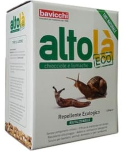 Altolà Repellente Naturale per Lumache e Chiocciole, 2.5Kg