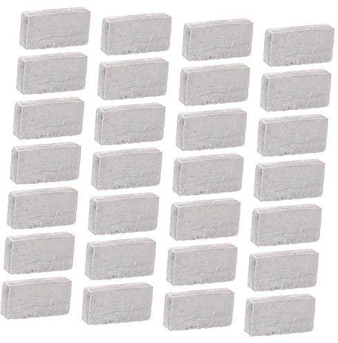 BCOATH 200st Mini-Steine Spielzeug Aus Stimulationssteinen Mikro-landschaftsziegelmodell Mini-Ziegel Und Zement Mikro-landschaftsziegeldekor Gefälschter Ziegel DIY Ziegel Miniatur Ton