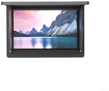 Fish Finder Display Screen 5 Inch HD Underwater Fish Finder Screen Replacement Fish Finder 220°wide Angle with Sun Visor