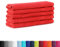 BaSaTex 5er Pack Frottee Gästetücher Set 30x50 - Gästehandtuch aus 100% Baumwolle Made in Green - Farbe: Rot