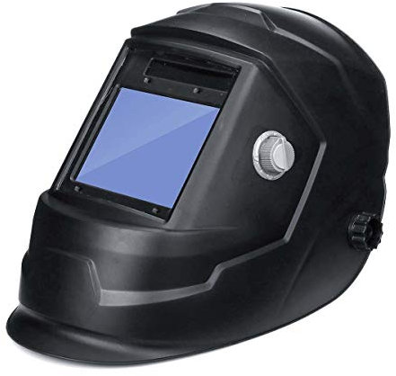 CKryzillix Welding Mask,Welding Helmet Solar Auto DarkeningAdjustable Shade DIN 9-13/4 Welding Helmet Large View Area Arc Tig Mig Welders Mask