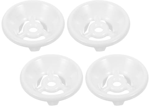 Kleiner Urinalstöpsel 4 Stück, Weiß, ABS, Allgemein, Einfach | Urinaltrichter, Urinal Zubehör, Urinalstopfen, Pissoir, Urinalsiebablauf, Urinierhilfe für Männer