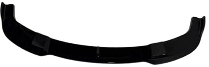 Frontspoiler Für 5er E60 E61 MSport 2005-2010 Auto Frontstoßstangen Lippenspoiler(Schwarz glänzend)