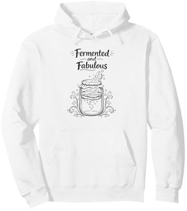 Fermented And Fabulous Kombucha SCOBY Brewer Gift Felpa con Cappuccio