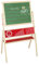 roba-kids- Roba Baumann Floor Chalkboard Pizarra imantada, Color Natural/roja, pequeña, 1 Stück (1er Pack) (7019)