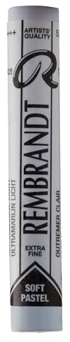 Rembrandt weiche Pastelle - Ultramarin hell 505.9 - Pastellkreide in Premiumqualität - leuchtende Farben - lichtechte und reine Pigmente