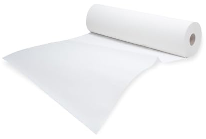 Meditrade Liegenrollen beschichtet 59 cm x 50 m 6 Rollen 2-lagiges Weiß Ärztekrepp