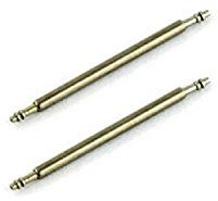 Live-wire-direct Lot de 2 barrettes à ressort en acier inoxydable pour montre à bracelet 20 mm