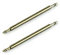 Live-wire-direct Lot de 2 barrettes à ressort en acier inoxydable pour montre à bracelet 20 mm